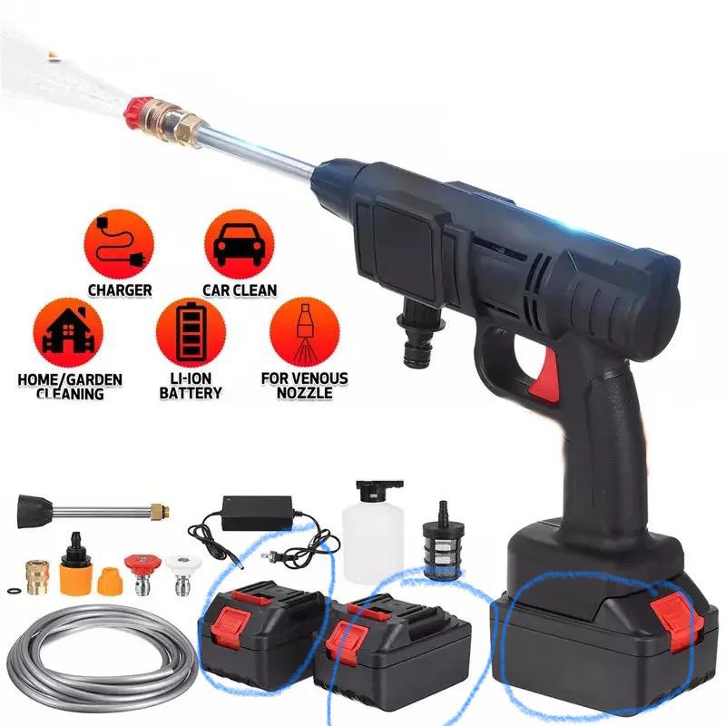 Pistolet de Lavage Haute Pression 48V – Nettoyage Puissant, Sans Effort !